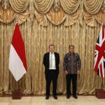 menerima kunjungan Wakil Duta Besar Inggris untuk Indonesia