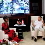 menyambut duta besar kenya